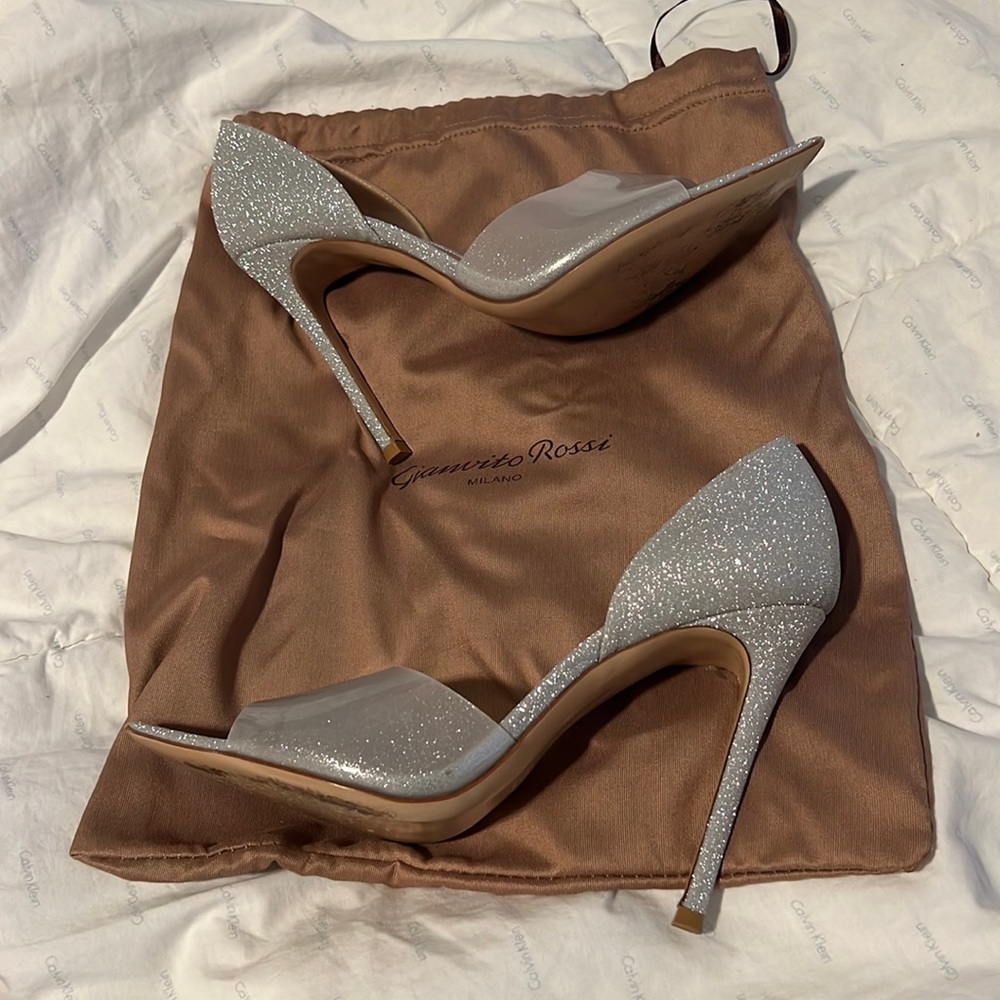 Gianvito Rossi sparkling heels